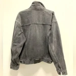 美品★Alexander Wang★Game Jacket Alexander Wang Game Jacket Denim Jacket NWT $495.00 Cheetah